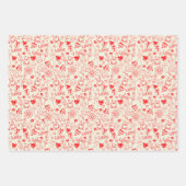 lustiges Packpapier Geschenkpapier Set (Vorderseite 2)