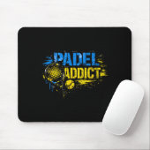 Lustiges Padel-Süchtiger-Zitat Mousepad (Mit Mouse)