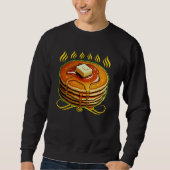 lustiges Pancake-Design für Fans Sweatshirt (Vorderseite)