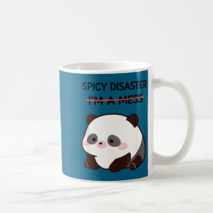 Lustiges Panda-Meme kawaii sarkastischer Humor Fra Kaffeetasse