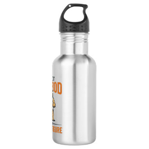 Lustiges Papa-Bod-Vater-Figur-Bär-Bier-Shirt_1 Edelstahlflasche