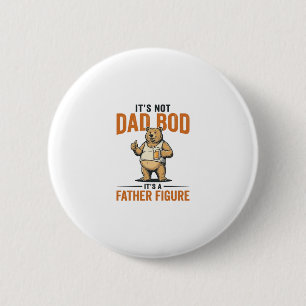 Lustiges Papa-Bod-Vaterfigur-Bär-Bier-Shirt_1 Button