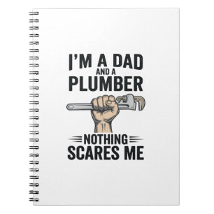 Lustiges Papa-Klempner-Vintage-Stickerei-Shirt-Des Notizblock