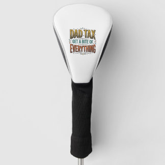 Lustiges Papa Steuer Vintage Gravur Shirt Design_1 Golf Headcover