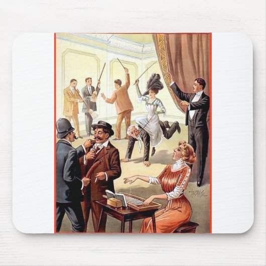 lustiges Party Mousepad (Vorne)