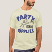 lustiges Party T-Shirt (Vorderseite)