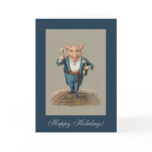 Lustiges Partying Schwein - Vintages neues