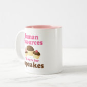 Lustiges Personal Zweifarbige Tasse (Vorderseite Links)