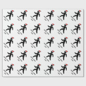 Lustiges personalisiertes geschenkpapier (Flach)