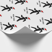 Lustiges personalisiertes geschenkpapier (Ecke)