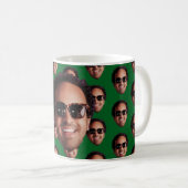 Lustiges Personalisiertes Gesichtsfoto Kaffeetasse (VorderseiteRechts)