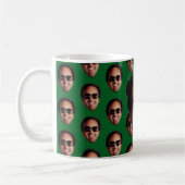 Lustiges Personalisiertes Gesichtsfoto Kaffeetasse (Links)