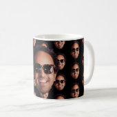 Lustiges Personalisiertes Gesichtsfoto Kaffeetasse (VorderseiteRechts)