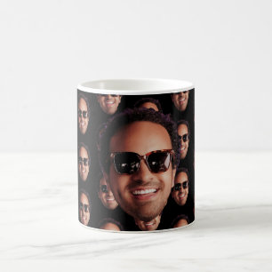 Lustiges Personalisiertes Gesichtsfoto Kaffeetasse