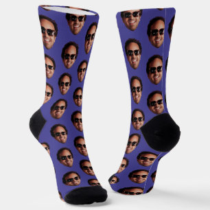 Lustiges Personalisiertes Gesichtsfoto Socken