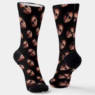 Lustiges Personalisiertes Gesichtsfoto Socken