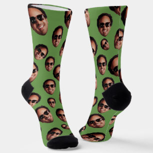 Lustiges Personalisiertes Gesichtsfoto Socken
