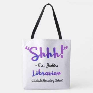 Lustiges personalisiertes Shhh! Tasche