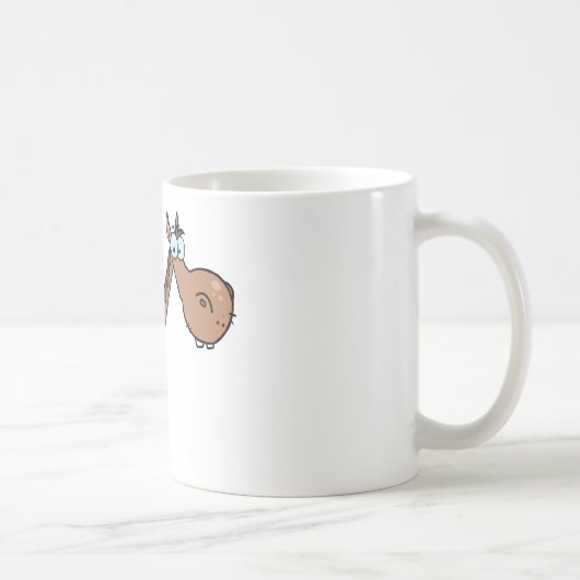 Lustiges Pferd Kaffeetasse (Rechts)