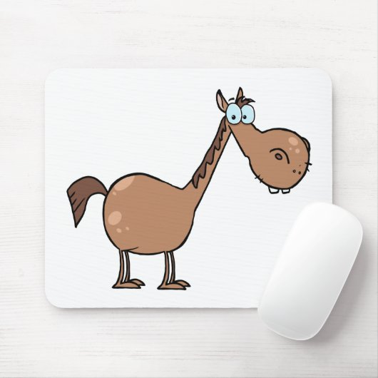 Lustiges Pferd Mousepad (Mit Mouse)