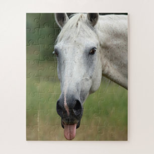 Lustiges Pferd Pony Vergessen Sie nicht das Lachen Puzzle