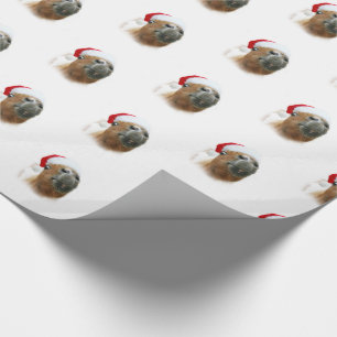 Lustiges Pferdweihnachten Geschenkpapier