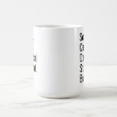 Lustiges PhD-Abschlussgeschenk Doktorand Ausrede Kaffeetasse (Mittel)