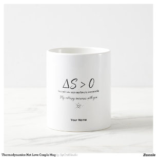 Lustiges Physik-Geschenk Thermodynamik Liebe Tasse
