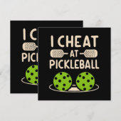 Lustiges Pickleball (Vorne/Hinten)