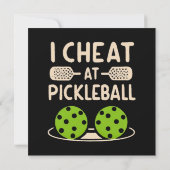 Lustiges Pickleball (Rückseite)