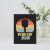 Lustiges Pickleball Ankündigung (Stehend Vorderseite)