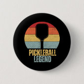 Lustiges Pickleball Button (Vorderseite)