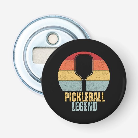 Lustiges Pickleball Flaschenöffner (Vorderseite)
