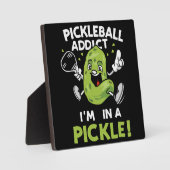 Lustiges-Pickleball Fotoplatte (Vorderseite)