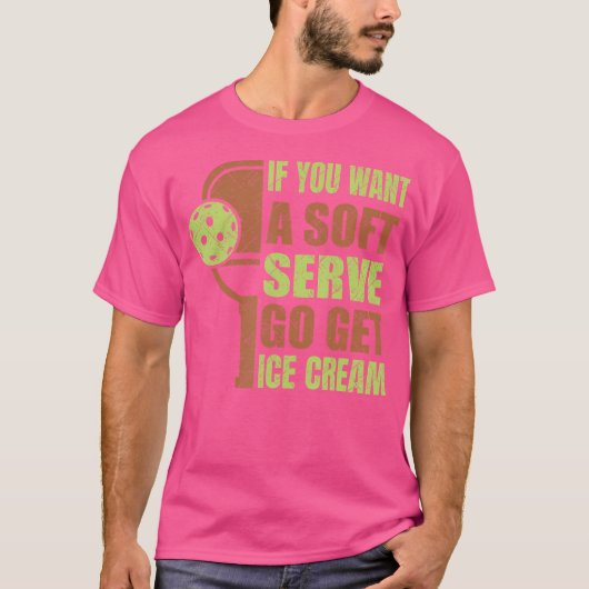 Lustiges Pickleball Für T-Shirt (Vorderseite)