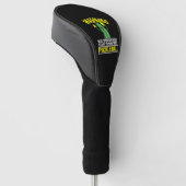Lustiges Pickleball               Golf Headcover (angewinkelt)