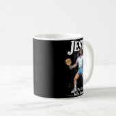 Lustiges Pickleball Kaffeetasse (VorderseiteRechts)