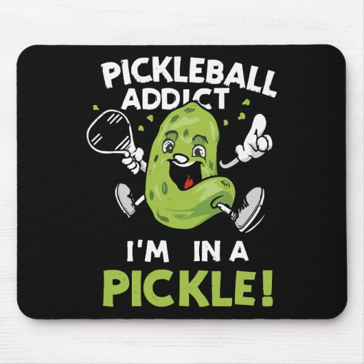 Lustiges-Pickleball Mousepad (Vorne)