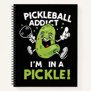 Lustiges-Pickleball Notizblock