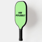Lustiges Pickleball-Paddel in Grün Pickleball Schläger (Links)