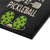 Lustiges Pickleball Schneidebrett (Ecke)
