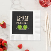 Lustiges Pickleball Serviette (Beispiel)