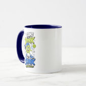 Lustiges Pickleball-Spieler-Design Tasse (Vorderseite Links)