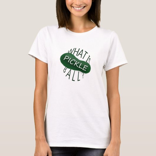 Lustiges Pickleball T-Shirt (Vorderseite)