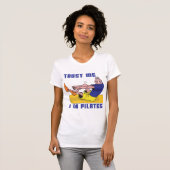 Lustiges Pilates T-Shirt (Vorne ganz)