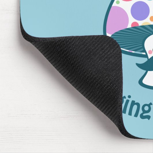 Lustiges Pilz-Pilz-Wortspiel Mousepad (Ecke)