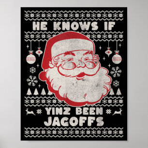 Lustiges Pittsburgh Weihnachten Poster
