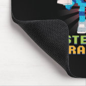 Lustiges Pixel-Meme Bruh 67 Stiehl ein Brainrot  Mousepad (Ecke)