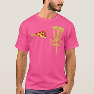 Lustiges Pizza-Disc-Golf-Frisbee-T-Shirt-Geschenk T-Shirt