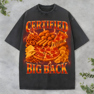 Lustiges Pizza-Fest-T-Shirt im Rap-Stil für Food-L T-Shirt